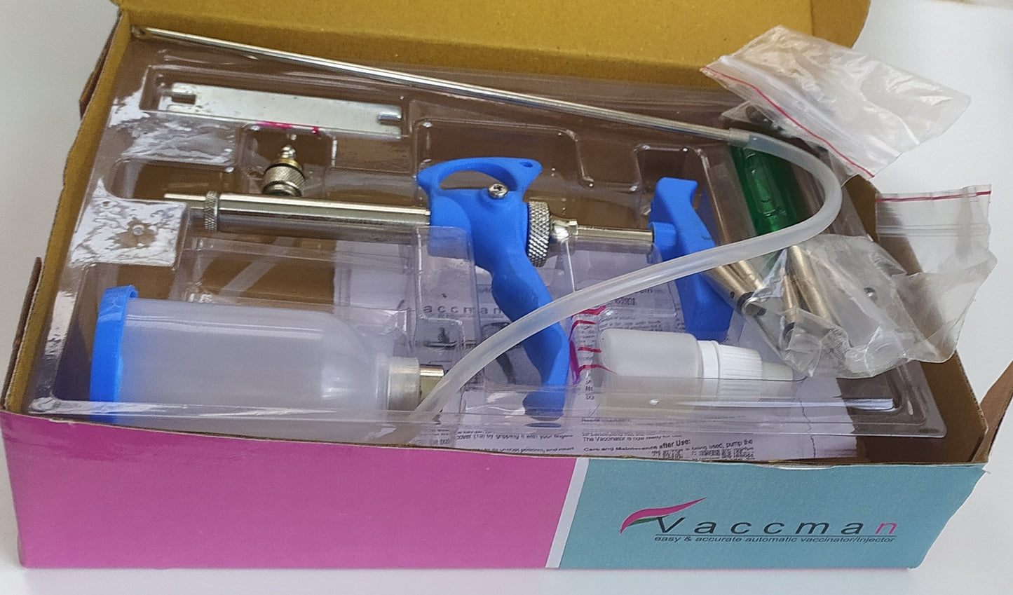 Fix Dose Vaccman 0.2Cc,0.25Cc,0.3C0.4Cc 0.5Cc,0.6Cc&0c,.75Cc Vaccinator : -Free Delivery