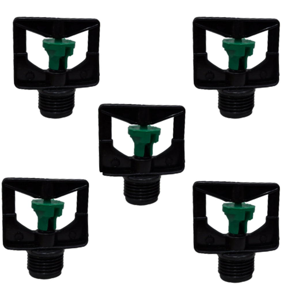 Micro Water Sprinkler Male Thread 1/2 (Pack of 5)-Free Delivery