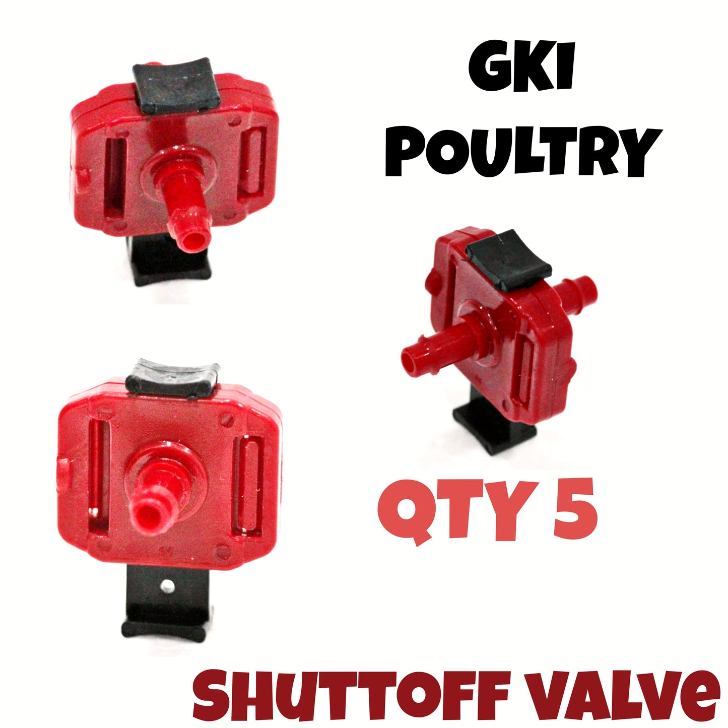 Poultry Shutoff Valve (Pack of 5)-Free Delivery