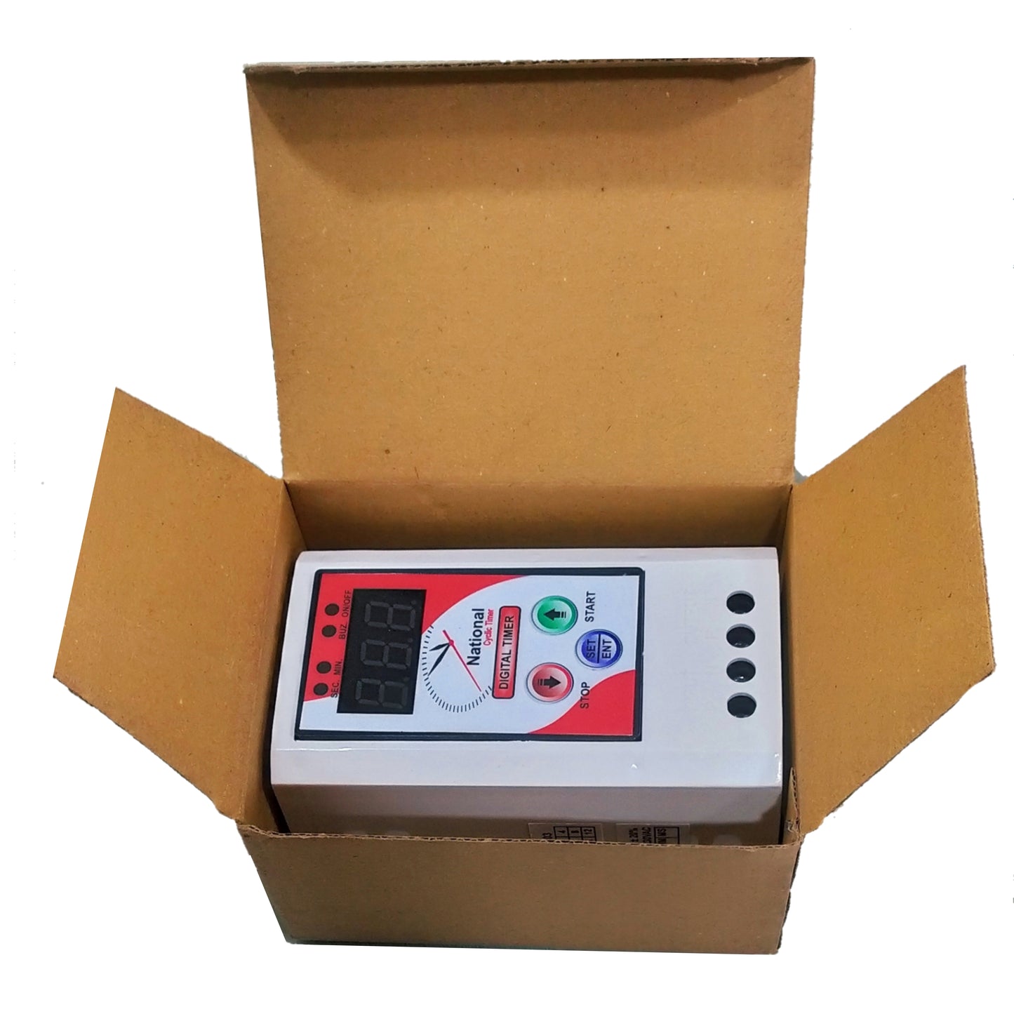Digital Cyclic Timer Programmable Electronic Timer Switch (White)-Free Delivery