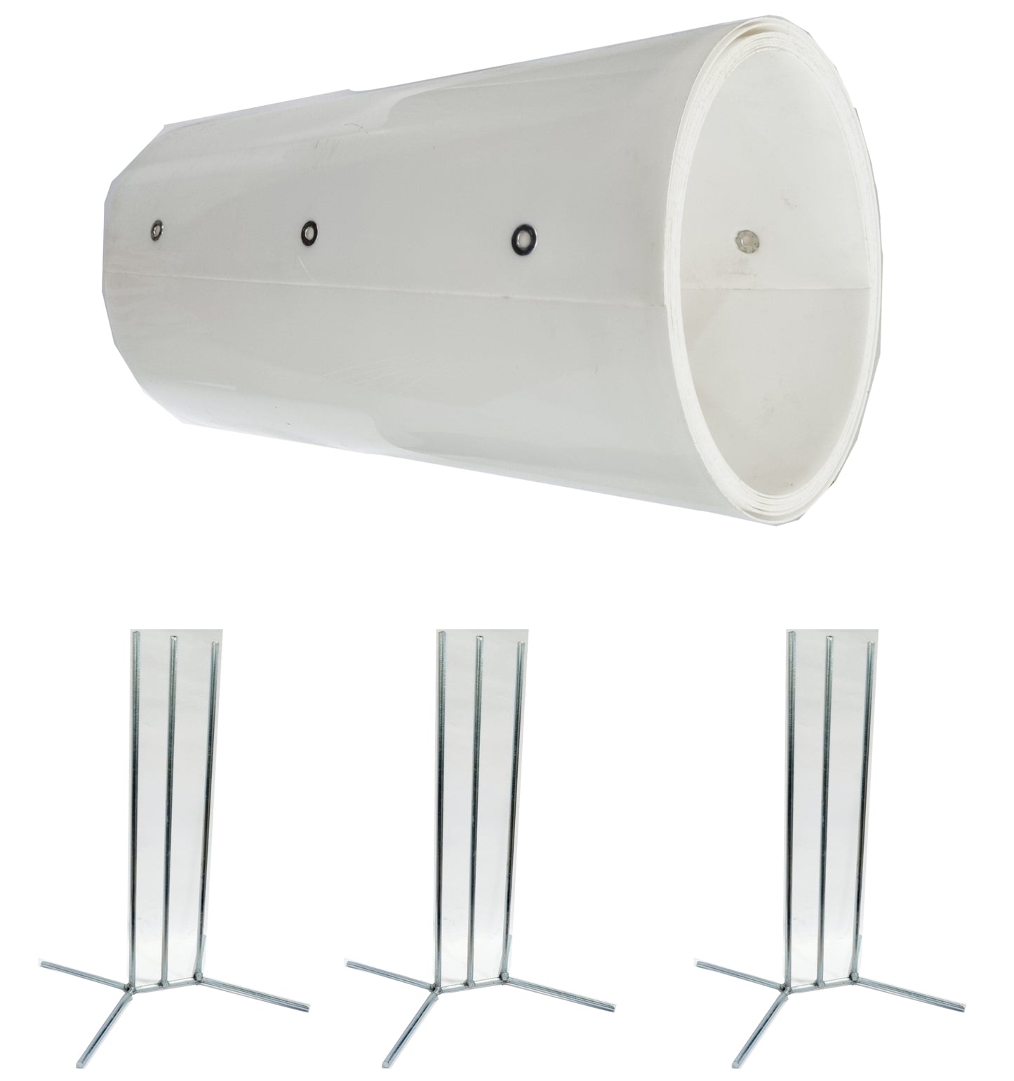 15ft Chick Guard for Poultry Chicks with 3 Stand