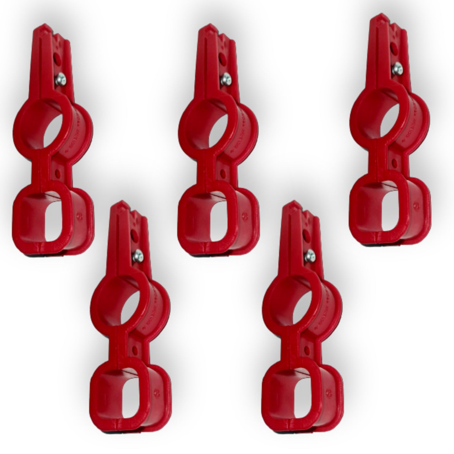 Round to Square Clamp (Pack of 5) 0.5 inch-Free Delivery
