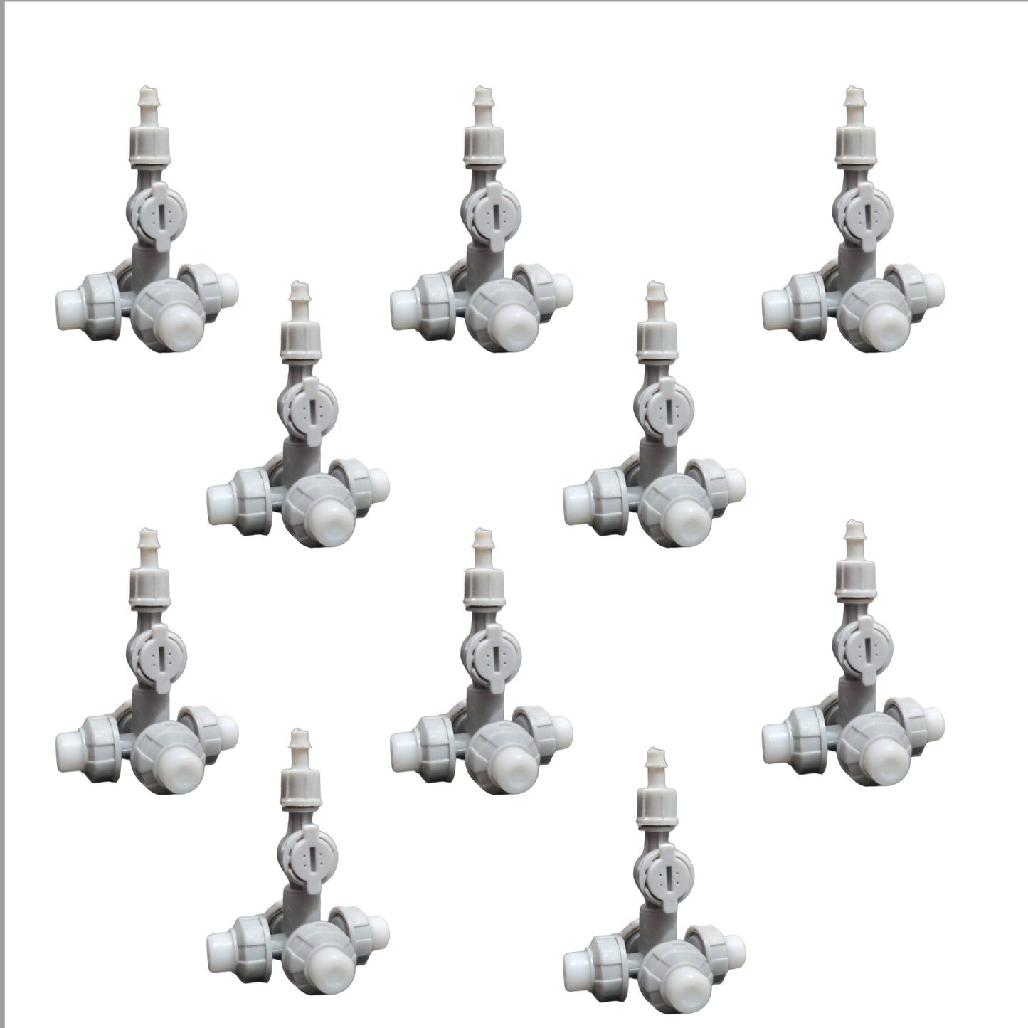 4-Way Pipe Connecter Fogger (Pack of 10)-Free Delivery