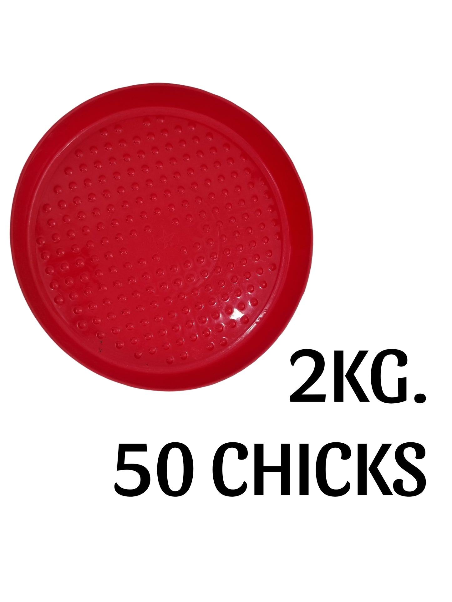 Feeding Tray 2kg for 50 Chicks-Free Delivery
