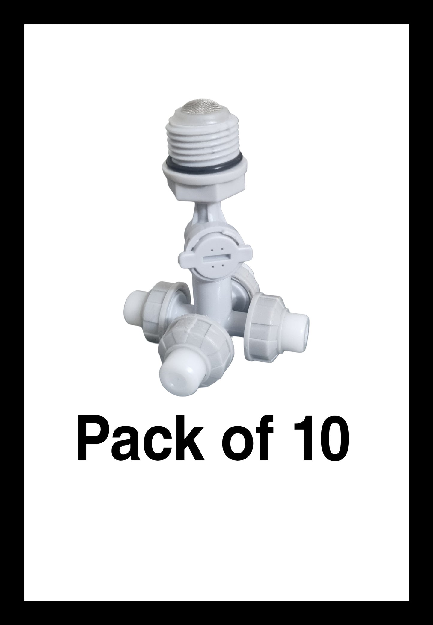 GKI 1/2" 4-Way Threaded Fogger (Pack of 10)-Free Delivery