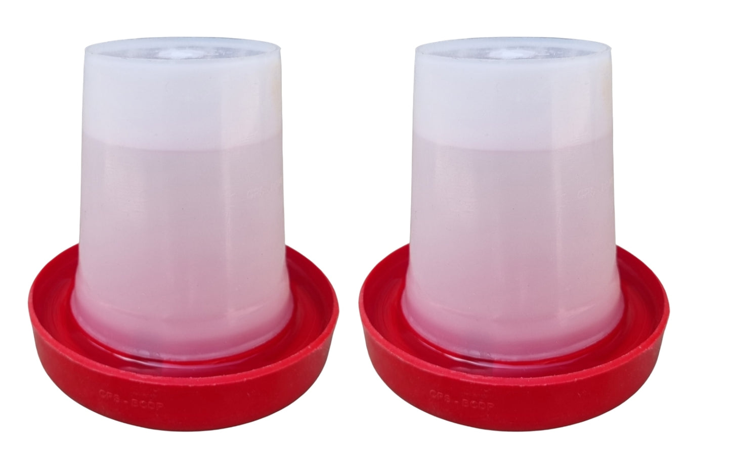GKI Bird Cage Drinker - 500ml (Set of 2)-Free Delivery