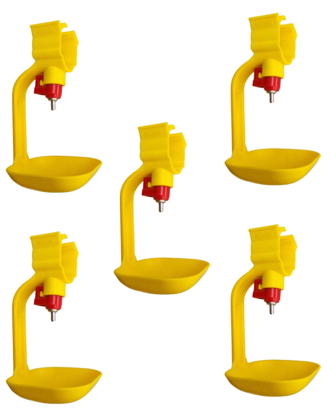 GKI J Type Nipple with Square Drip Cup (Pack of 5)-Free Delivery