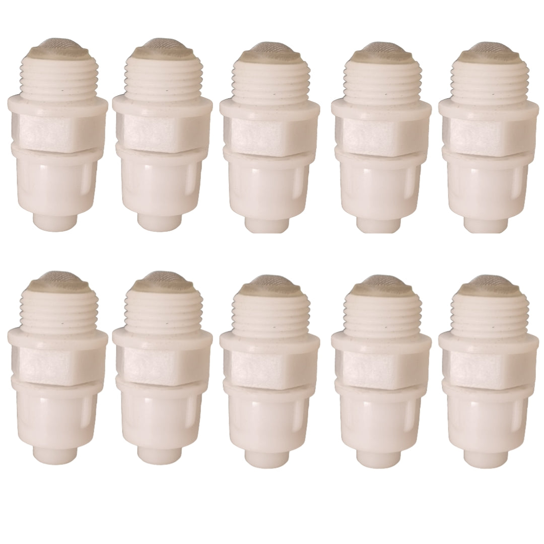 GKI 1-Way Threaded Fogger White (Pack Of 10)-Free Delivery