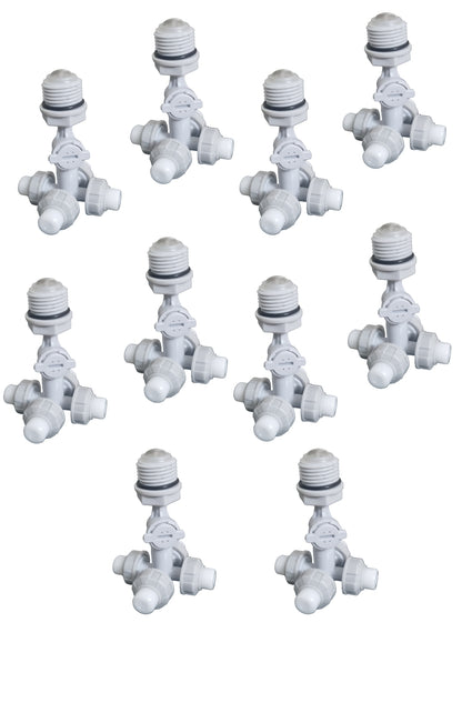 GKI 1/2" 4-Way Threaded Fogger (Pack of 10)-Free Delivery
