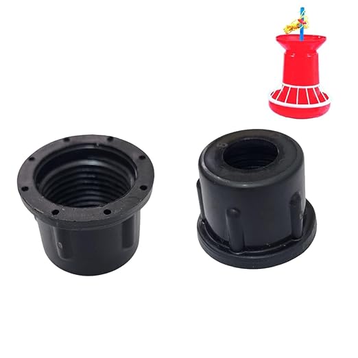 GKI POULTRY Thread nut Used in Feeder Rod (Pack of 50)-Free Delivery
