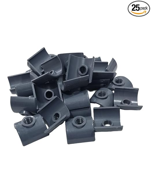 Poultry Round Saddle for Nipple Drinker (Pack of 25)-Free Delivery