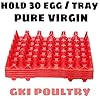 Multi Slot Egg Tray/Egg Holder (Pack of 5 Tray - Virgin)-Free Delivery