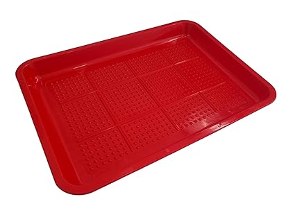 GKI POULTRY Chick Feeding Tray Rectangle