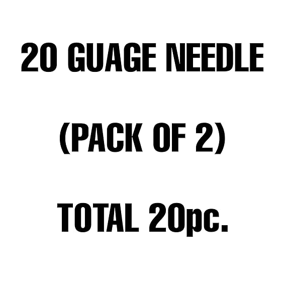 20 Gauge Standard Needle for All Types of Poultry Vaccinator (Pack of 2-20 No)