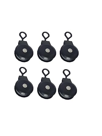GKI Poultry Poultry farm curtain Pulley (Pack of 6) Climbing Pulley (Black)-Free Delivery