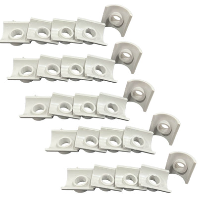 GKI Round 0.50 Inch Pipe Saddle (Pack of 25)-Free Delivery