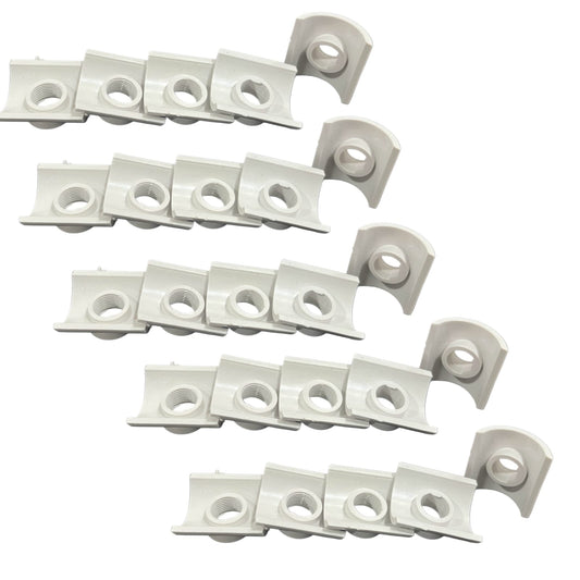 GKI Round 0.50 Inch Pipe Saddle (Pack of 25)-Free Delivery