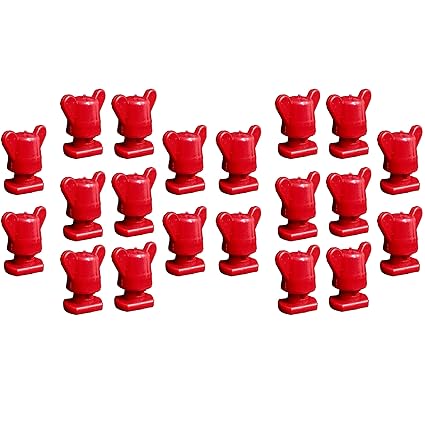 Nut Butterfly - Cage nut Metric Thread (Pcs-25) Hand Twist Tighten for farming (Plastic)-Free Delivery