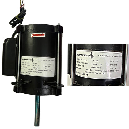 36” Fan Motor and Blade Set - Free Delivery
