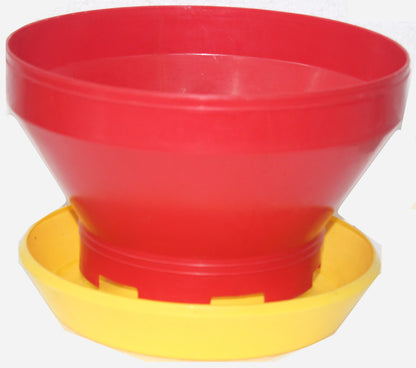 Turbo Feeder for Poultry Chicks and Bird (4 kg - with Stand)