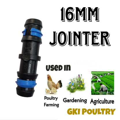 16mm Jointer (Pack of 25) Hose Connector-Free Delivery