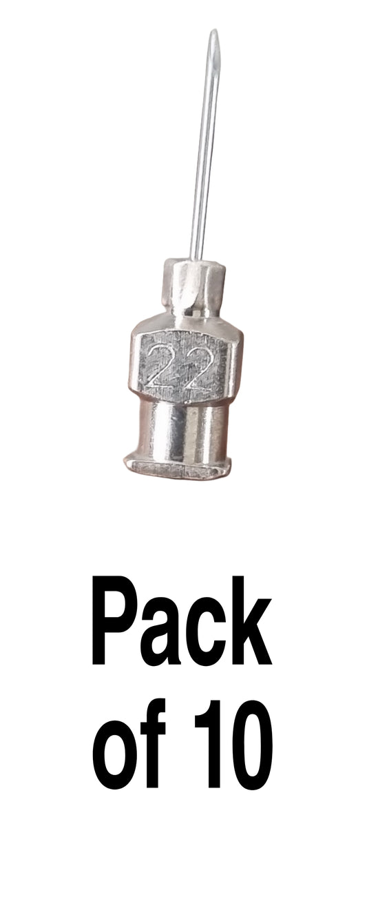 22 Gauge Standard Needle for All Types of Poultry Vaccinator (Pack of 2-20 No)-Free Delivery
