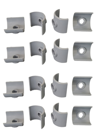 GKI 90 Degree Nipple + 0.75 Round Saddle ( Pack of 12)-Free Delivery