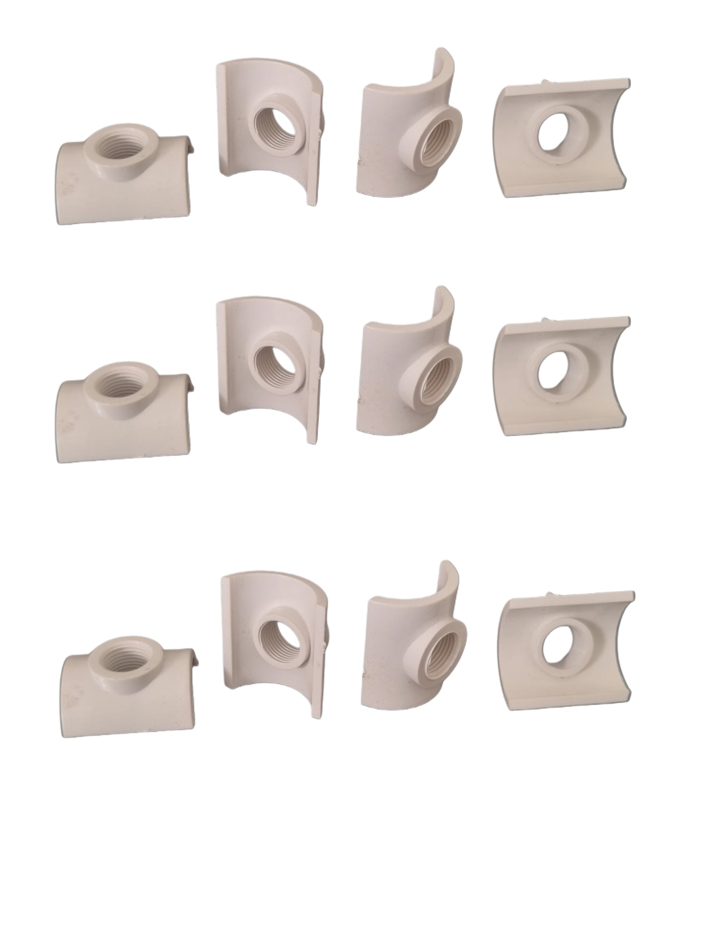 GKI 90 Degree Nipple + 0.50 inch Round Saddle ( Pack of 12)-Free Delivery