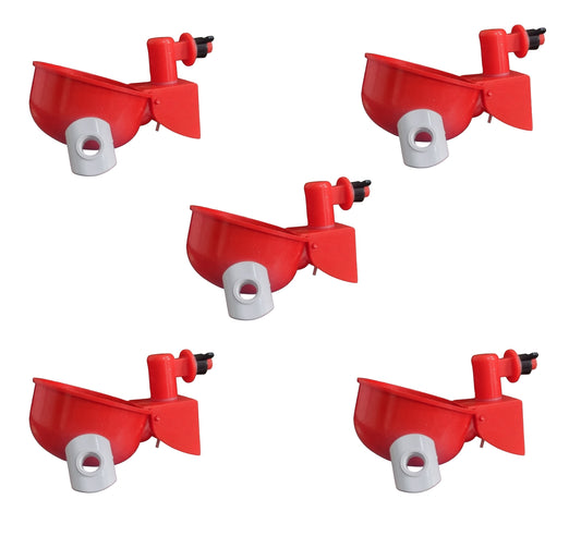 Automatic Drinker Cup with Square Saddle ( Pack of 5 )-Free Delivery