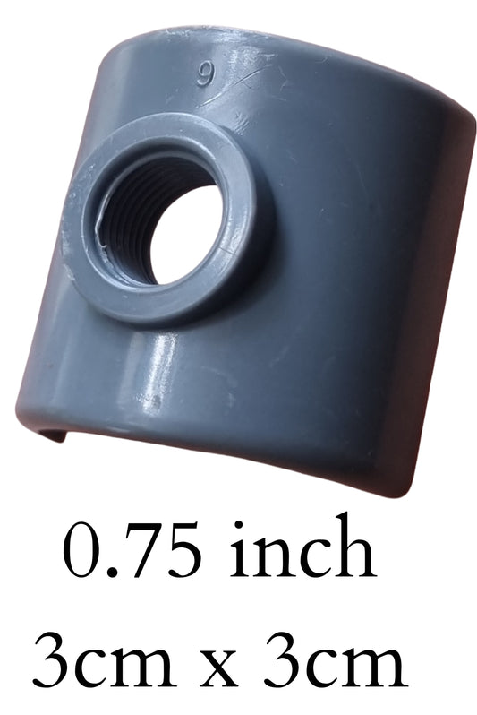GKI Round 0.75 Inch Pipe Saddle (Pack of 25)-Free Delivery
