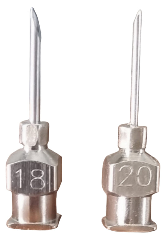 GKI 18 & 20 Gauge  Vaccinator Standard Needle( 10+10 = 20)-Free Delivery