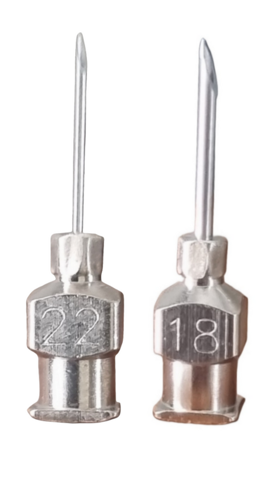 GKI 18 & 22 Gauge Vaccinator Standard Needle  (10+10 = 20)-Free Delivery