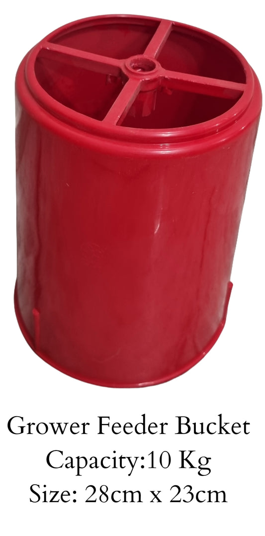 GKI Grower Feeder Bucket - 10 kg-Free Delivery