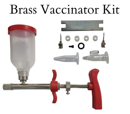GKI BRASS VACCINATOR - (Pack of 2)-Free Delivery