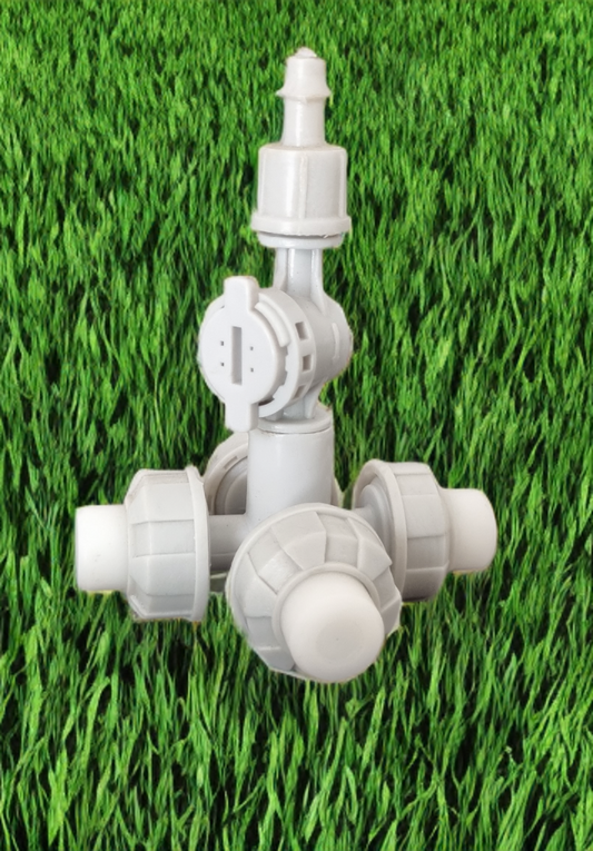 4-Way Pipe Connecter Fogger (Pack of 10)-Free Delivery
