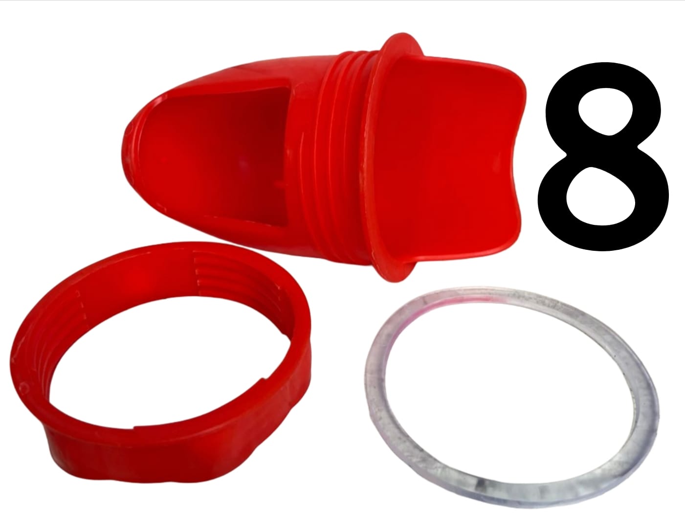 Chicken DIY Feeder Cup (Pack of 8) - Free Delivery